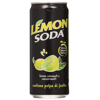 Lemon soda lattina