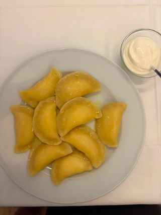 Varenyky ripieni di patate