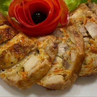 Cosciotto di pollo farcito
