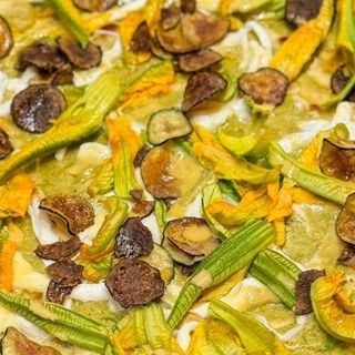 Fiori di zucca e alici