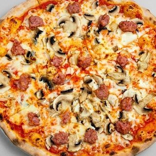 Funghi e salsiccia 