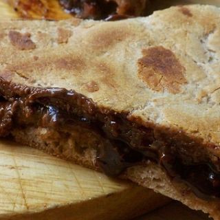 Pizza con Nutella