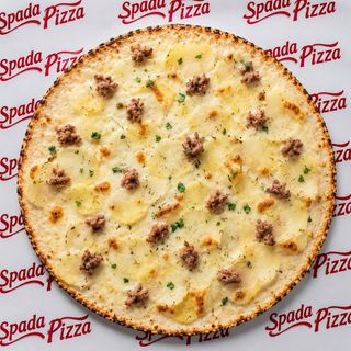 Spada pizza al piatto