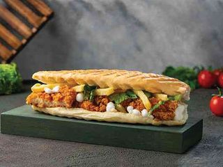 Panino Cotoletta di pollo e patatine