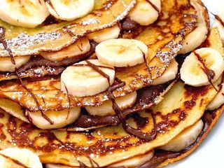 Crêpes Nutella e banana