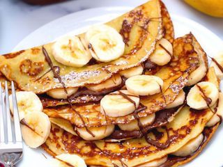 Crêpes Nutella e cocco