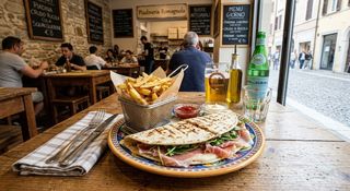 Piadina patatine