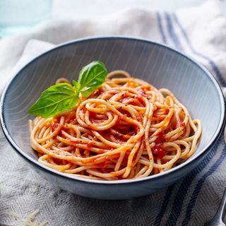 Spaghetti pomodoro e basilico