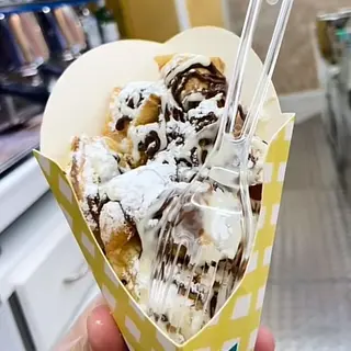 Bubble waffle Nutella