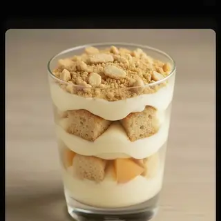 Mascarpone e pesca