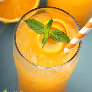 Fresh orange juice