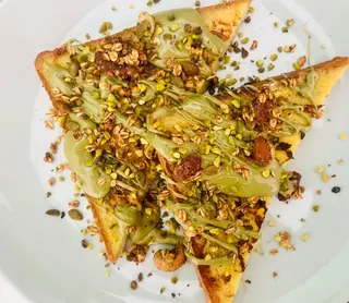 French toast pistacchio