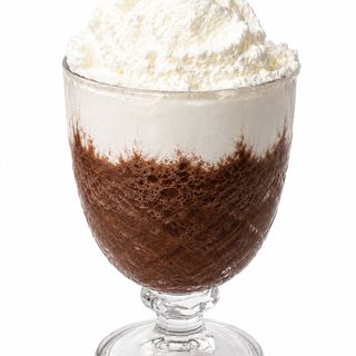 Granita cioccolato con panna