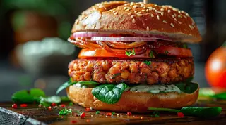 Burger vegano