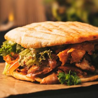 Panino falafel
