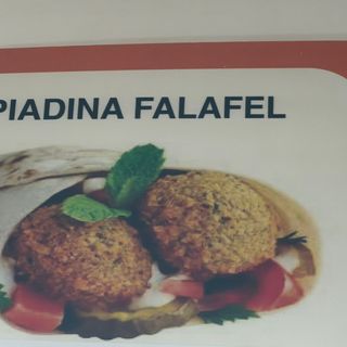 Piadina falafel