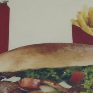 Menù panino falafel