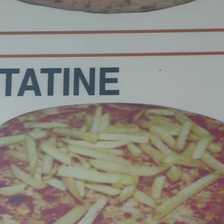 Pizza patatine