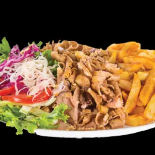 Piatto kebab menù