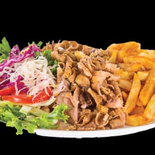 Piatto kebab menù