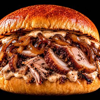 Porchetta smoke