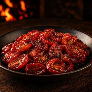 Droga rossa pomodorini confit caramellati