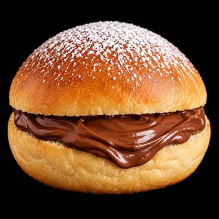 Bun con nutella