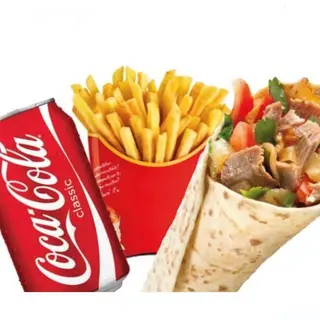 Menù piadina kebab grande