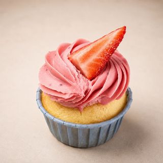 Cupcake vaniglia e fragola