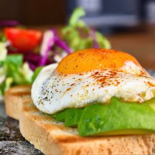 Egg avocado toast
