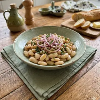 Fagioloni Con Cipolle