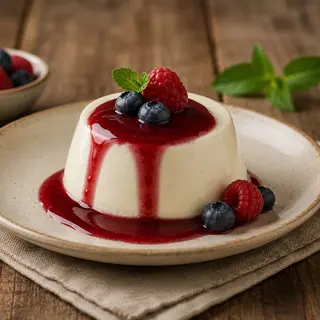 Panna Cotta Ai Frutti Di Bosco
