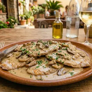 Scaloppine Ai Funghi