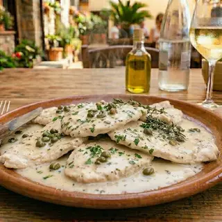 Scaloppine Al Vino Bianco
