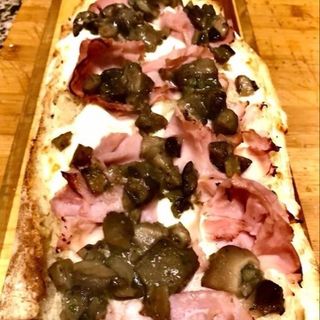 Prosciutto cotto e funghi