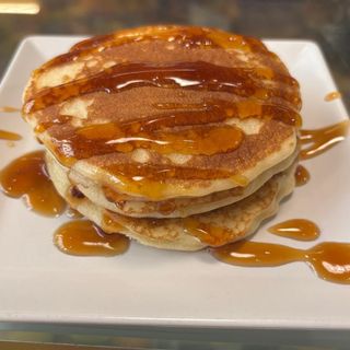 Pancake con sciroppo d'acero