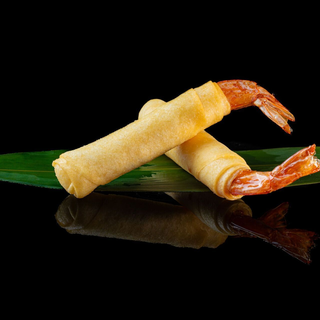 Involtini di gamberi