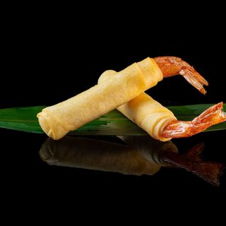 Involtini di gamberi