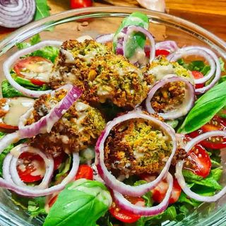 Piatto falafel vegetariano