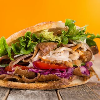 Menu panino kebab