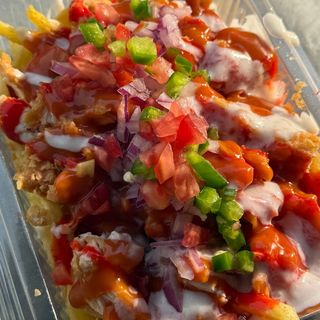 Large loaded fries