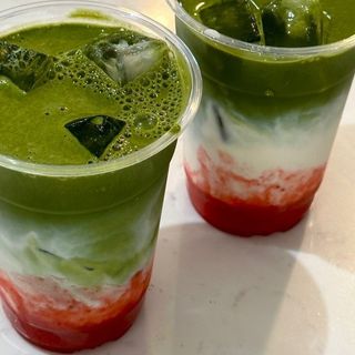 Strawberry Matcha