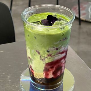 Raspberry Matcha