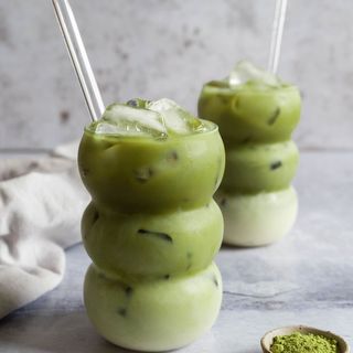 Plain Iced Matcha Latte