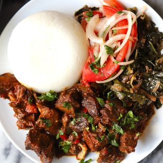 Mbuzi Fry And Sima