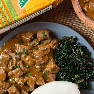 Mbuzi Stew AND Sima