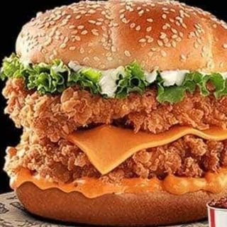 Chicken Mega Zinger Burger