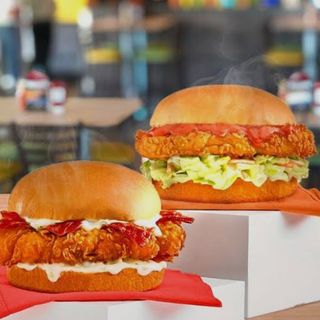 Chicken Happy Camper Burger