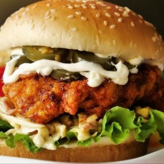 Chicken Tikka Burger