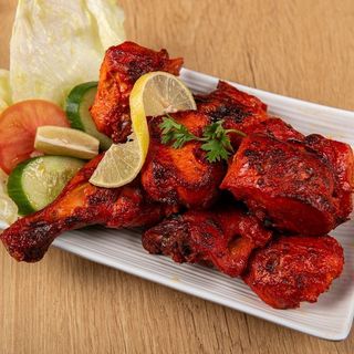 Chicken Quarter Ugali